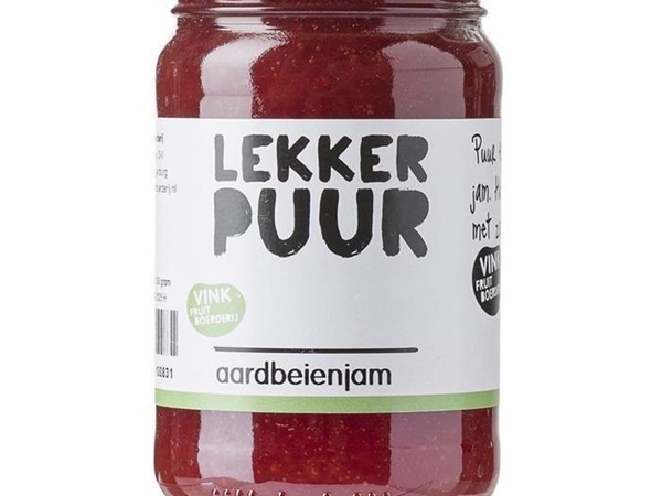 Lekker Puur Aardbeien Jam