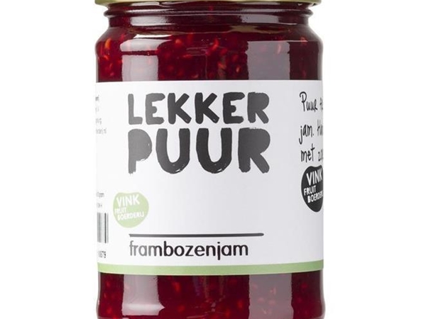 Lekker Puur Frambozen Jam