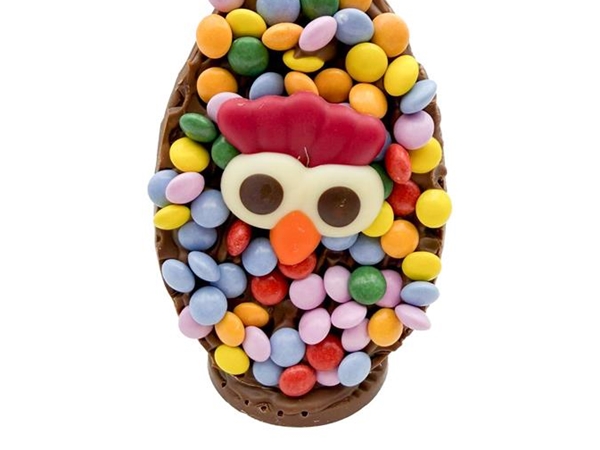 Paas Chocolade Ei met smarties&nbsp;melk chocolade