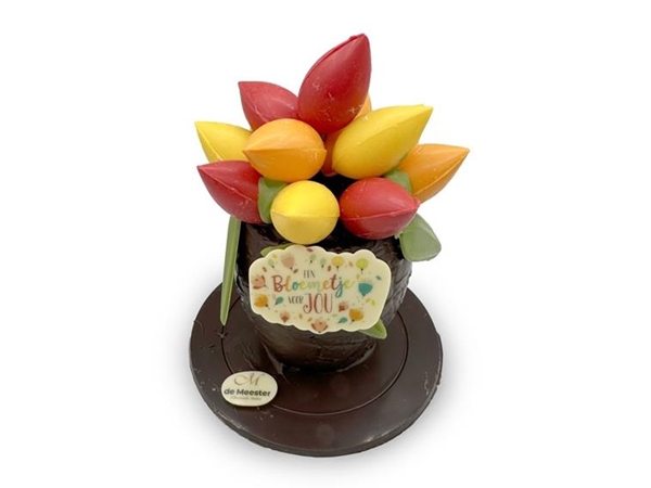Moederdag Chocolade Tulpen