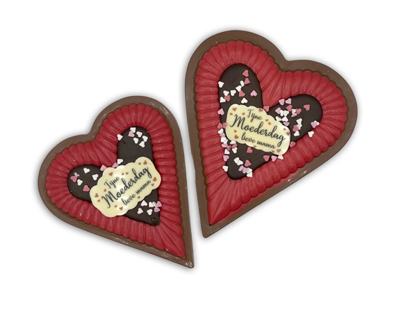 Moederdag Chocolade Hart
